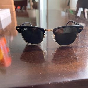 Polarized Rayban club masters